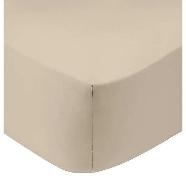 Κατωσέντονο Cotton Feelings με λάστιχο 109 Sand Ημίδιπλο (120x200+30)