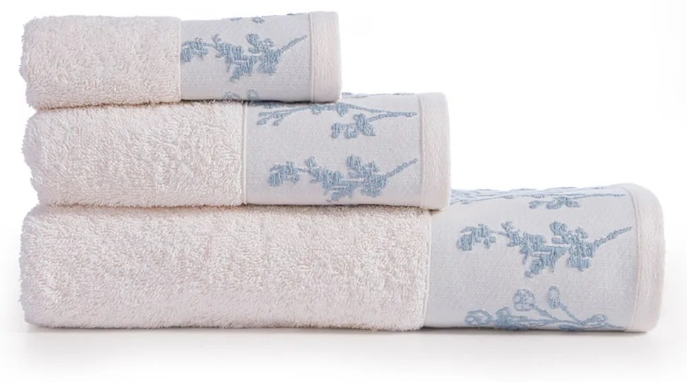 Πετσέτα Χεριών (30x50) Nef-Nef Homeware Claris Ecru 500gsm
