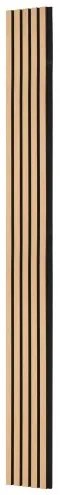 VEVOR Wood Slat Acoustic Panels 7.9 x 94.5 inch for Modern Wall Decor Light Oak