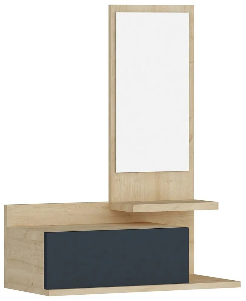 Έπιπλο Εισόδου Rozella 550ARN1302 60x31,3x90cm Oak-Anthracite