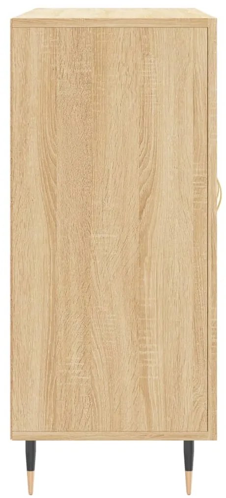 vidaXL Ντουλάπι Sonoma δρυς 90x34x80 εκ. Επεξεργασμένο Ξύλο