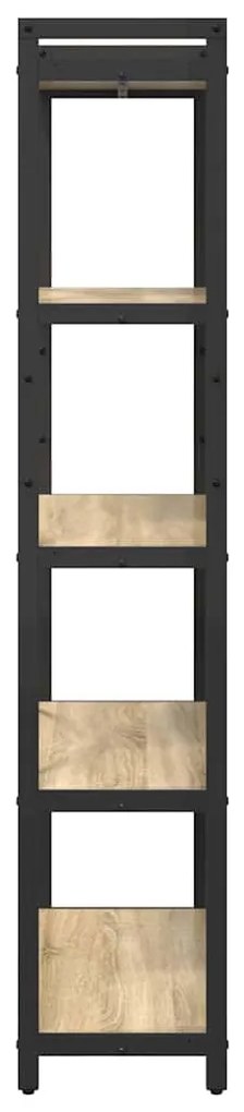 vidaXL Βιβλιοθήκη Sonoma Δρυς 80 x 30 x 153 εκ Επεξεργασμένο ξύλο