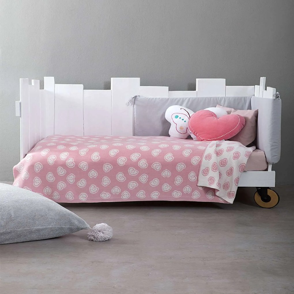 Κουβέρτα Βρεφική Candy  Nima Κούνιας 110x140cm 100% Cotton