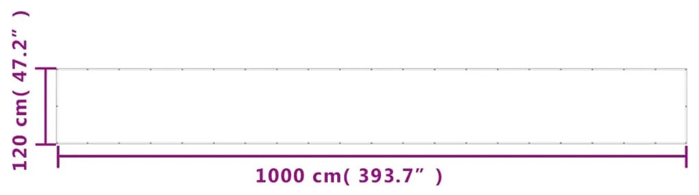 ΔΙΑΧΩΡΙΣΤΙΚΟ ΒΕΡΑΝΤΑΣ ΜΠΛΕ 120X1000ΕΚ 100% ΠΟΛ. ΎΦΑΣΜΑ OXFORD 4000293