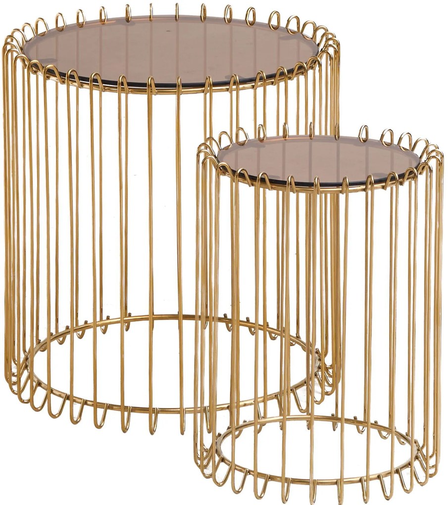 Τραπεζάκια σαλονιού Temporal Lite-Xruso