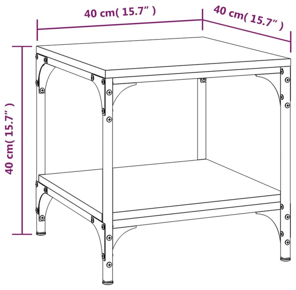 ΒΟΗΘΗΤΙΚΟ ΤΡΑΠΕΖΙ ΚΑΠΝΙΣΤΗ ΔΡΥΣ 40X40X40 ΕΚ. ΕΠΕΞΕΡΓΑΣΜΕΝΟ ΞΥΛΟ 819381