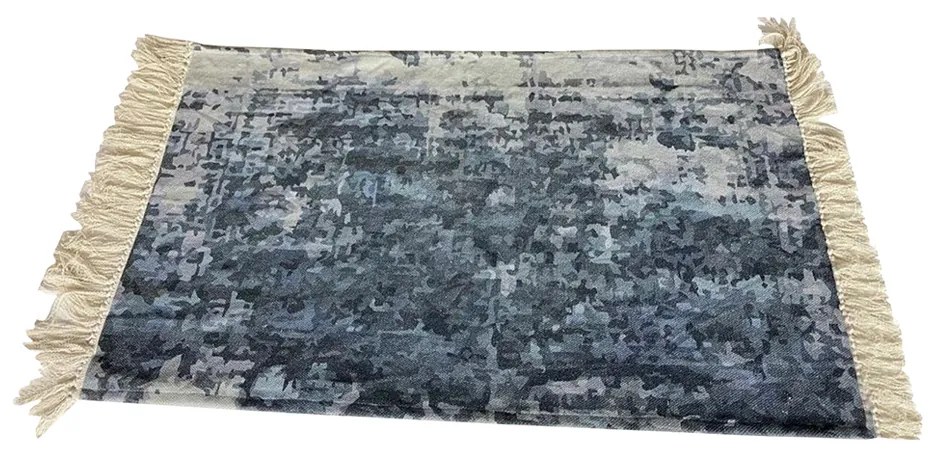 REEF ΧΑΛΙ ΒΑΜΒΑΚΙ POLYESTER ΜΠΛΕ ΛΕΥΚΟ ΜΠΕΖ 70x140cm - 021558 - 021558