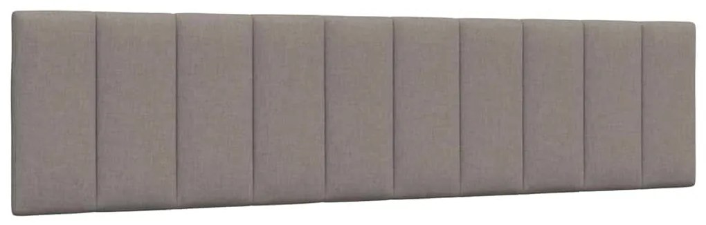 vidaXL Μαξιλάρι για Κεφαλάρι Taupe 200 εκ. Υφασμάτινο