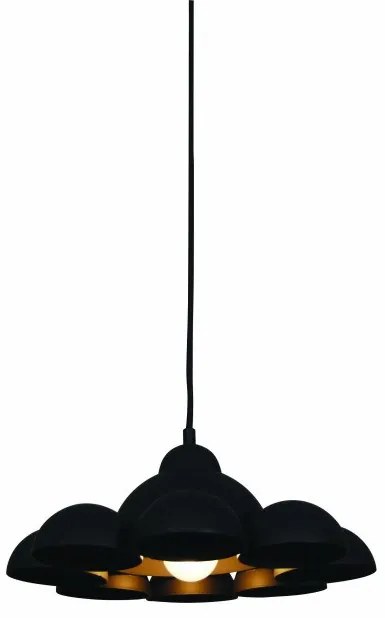 Κρεμαστό Φωτιστικό Οροφής 1xE27 Conall Homelighting-77-4121-Μαύρο 77-4121