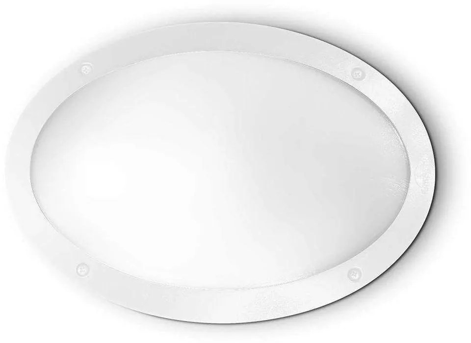 Φωτιστικό Τοίχου-Απλίκα Maddi-1 096711 33x23x9cm 1xE27 23W White Ideal Lux