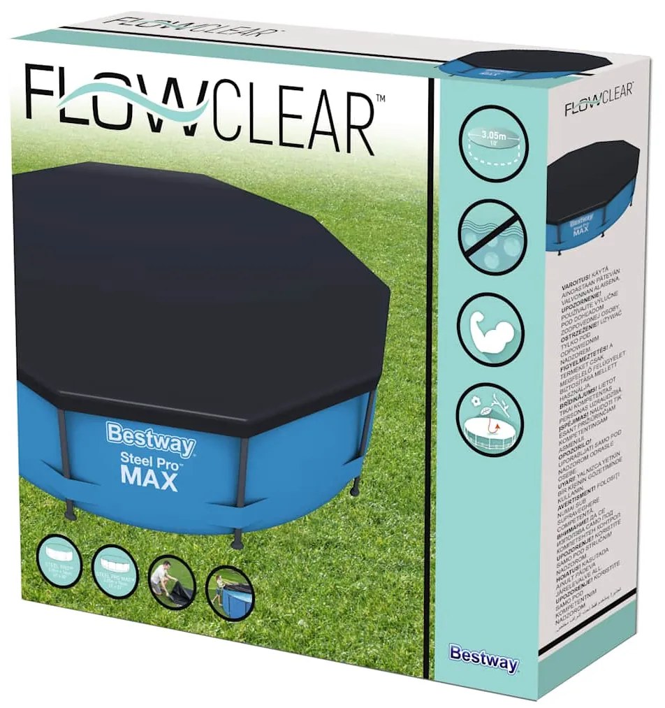 Bestway Κάλυμμα Πισίνας Flowclear 305 εκ.