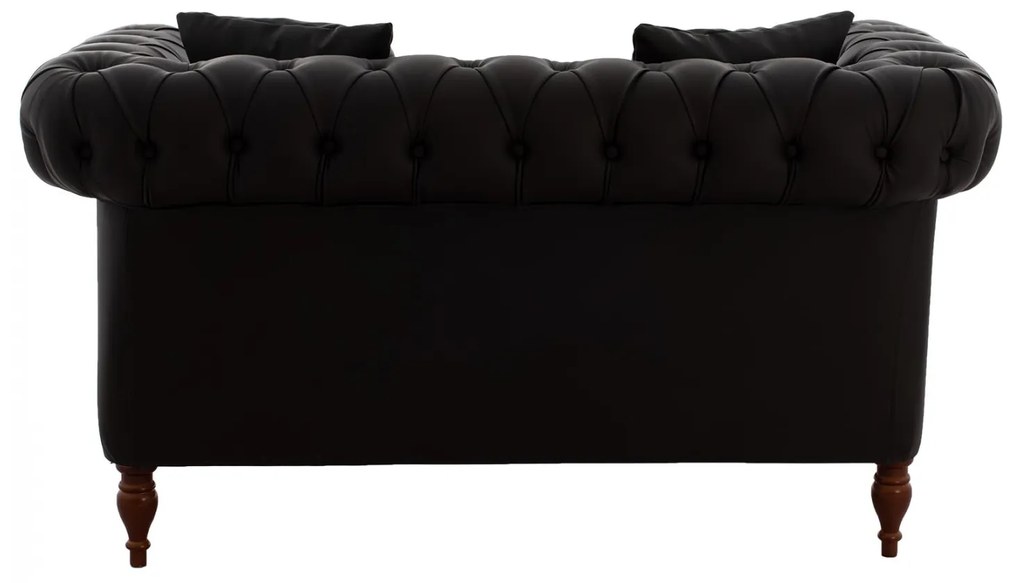 ΚΑΝΑΠΕΣ 2ΘΕΣΙΟΣ Τ. CHESTERFIELD CIELLE ΣΕ ΧΡΩΜΑ ΚΑΦΕ  152x85x80 εκ.