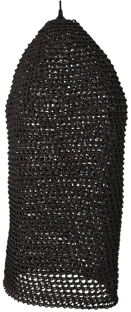 Καπέλο Φωτιστικού ArteLibre Μαύρο Χαρτί 35x35x80cm-05154285