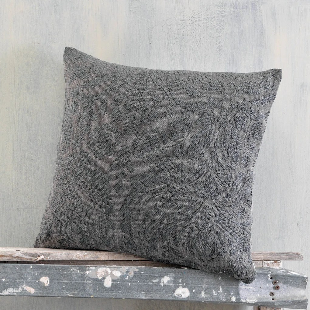 Διακοσμητική Μαξιλαροθήκη (40x40) Rythmos Vilano Dark Grey