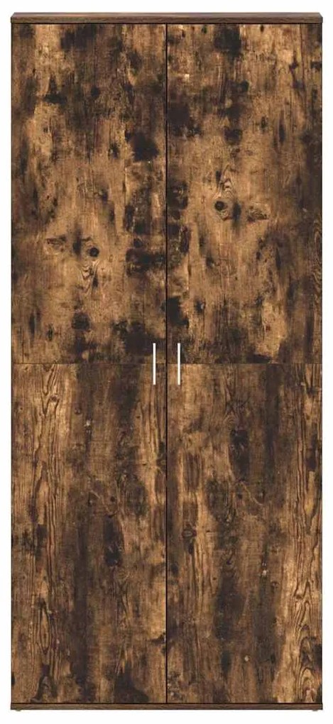 vidaXL Ντουλάπα Παπουτσιών Καφέ 80 x 39 x 180 εκ Επεξεργασμένο ξύλο