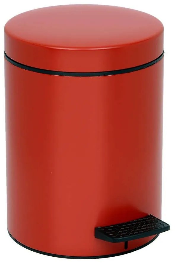 Κάδος Απορριμμάτων 5lt 05-096-503 Red Matte Pam&amp;Co Stainless Steel