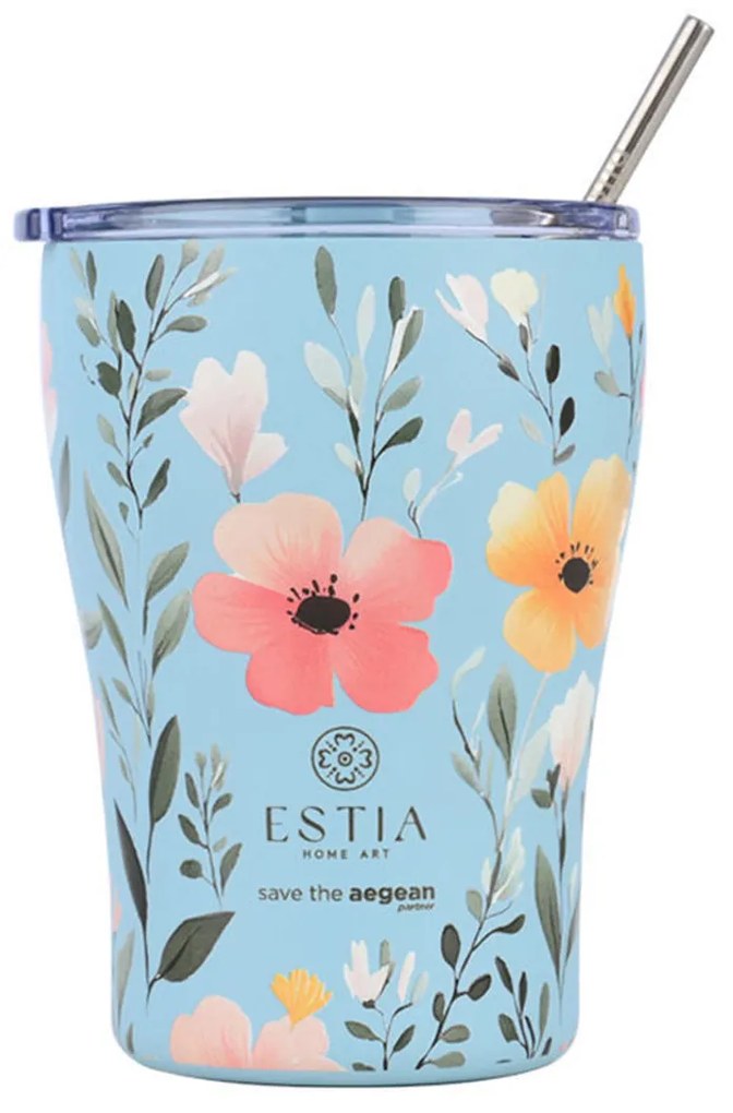 Ποτήρι Θερμός 350ml Estia Save The Aegean Sky Garden 01-31695