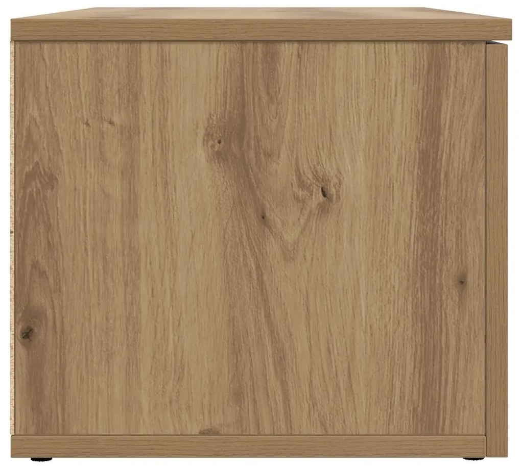 vidaXL ντουλάπι τηλεόρασης  Artisan Oak 80x34x30 cm Κατασκευασμένο ξύλο