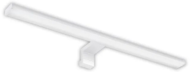 Adeleq Φωτιστικό LED Λουτρού Αλουμινίου PC 40cm 8W IP44 4000K Λευκό 3-400810