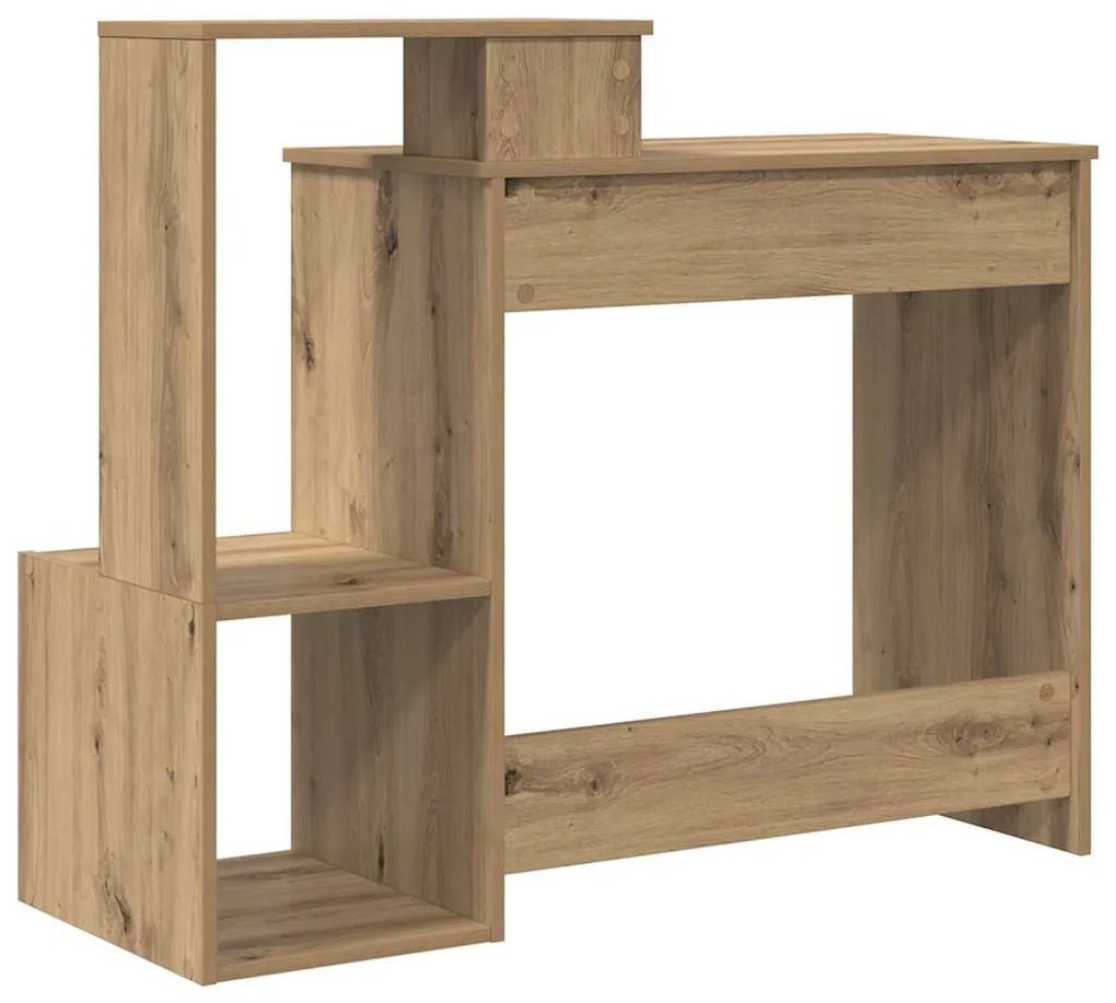 vidaXL Γραφείο Artisan Oak 106 x 41 x 88.5 εκ. Επεξεργασμένο ξύλο