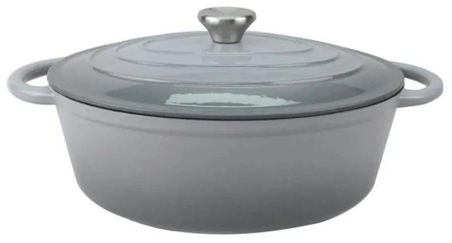 Γάστρα Μαντεμένια Με Καπάκι 832200 41x26,5x12cm Black Ankor Cast Iron
