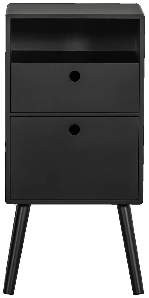 Κομοδίνο DE EEKHOORN Ozzy nightstand high wood black 374053-Z-0071