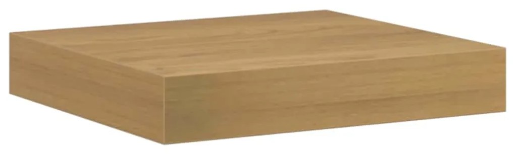 vidaXL Ράφι Τοίχου 2 pcs Καφέ 23 x 23,5 x 4 εκ Επεξεργασμένο ξύλο