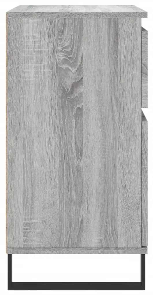 vidaXL Ντουλάπι Γκρι Sonoma 60x35x70 εκ. από Επεξεργασμένο Ξύλο