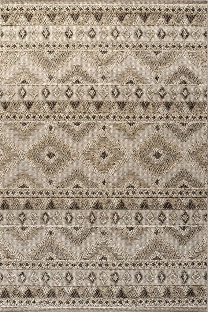 Χαλί Beyonce 64753-270 Beige-Brown Merinos 133X190cm