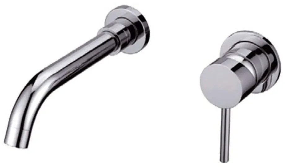 Μπαταρία Νιπτήρος Εντοιχισμού Artemis 911P-IN Inox Karag Metal, Ceramic