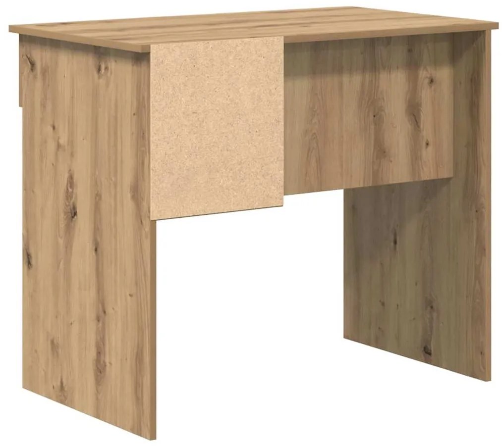 vidaXL Γραφείο artisan δρυς 90 x 49.5 x 75 εκ. Επεξεργασμένο ξύλο