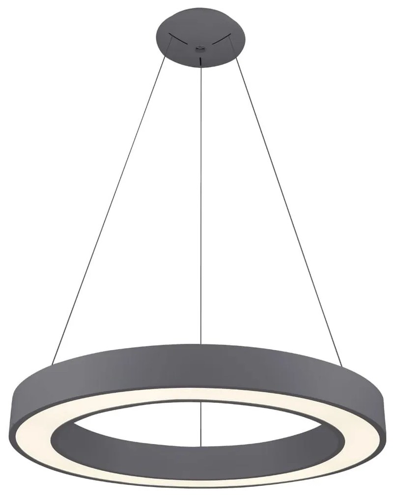 Φωτιστικό Οροφής Led 50W Φ60 Anthracite VK/04243PE/AN/W/60 VKLed Aluminium