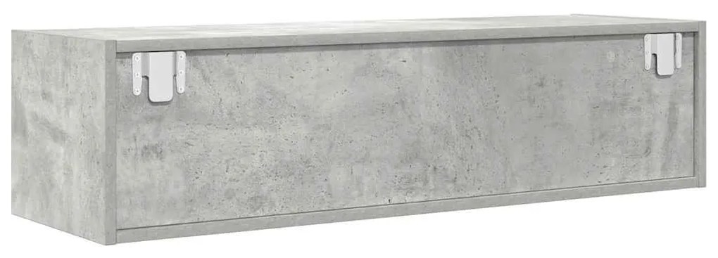 Έπιπλα Τηλεόρασης 2 τεμ. 100x31x25,5 εκ. Επεξεργασμένο Ξύλο - Γκρι