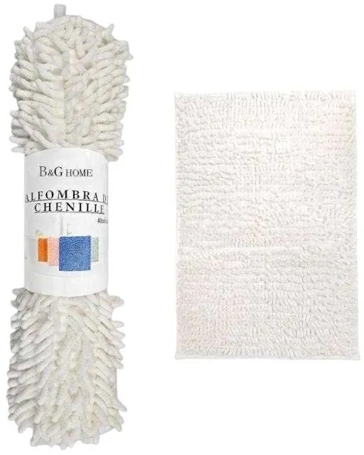 Πατάκι Μπάνιου 40x60εκ. Λευκό