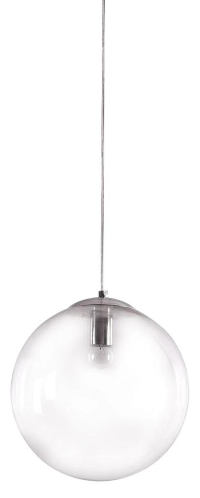 Φωτιστικό Οροφής  SE3000-1 CHIARA PENDANT CLEAR GLASS Φ30 Z4 - Γυαλί - 77-3703