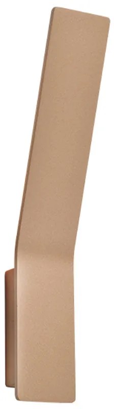 Απλίκα Τοίχου LED Aca Zen ZD80039LEDGD Dark Gold