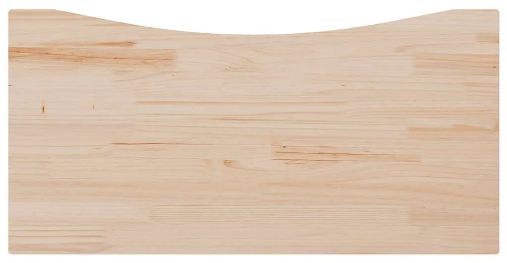 vidaXL Επιφάνεια Γραφείου 100 x 50 x 2,5 εκ. από Μασίφ Ξύλο Πεύκου