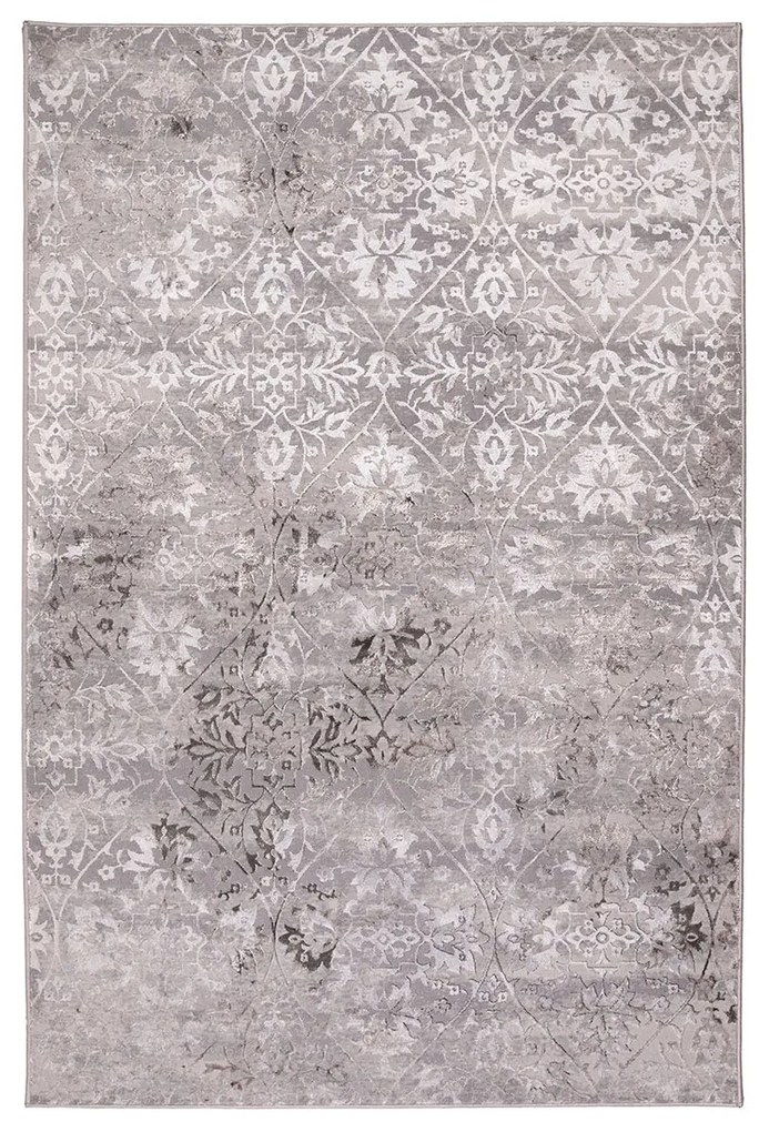 Χαλί (200x290) Βιοκαρπέτ Cresset 6322A Grey/Vizon