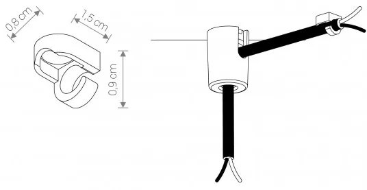 Βάση Φωτιστικού Τοίχου IP20 Cameleon Mounting B Nowodvorski 8394 Λευκό