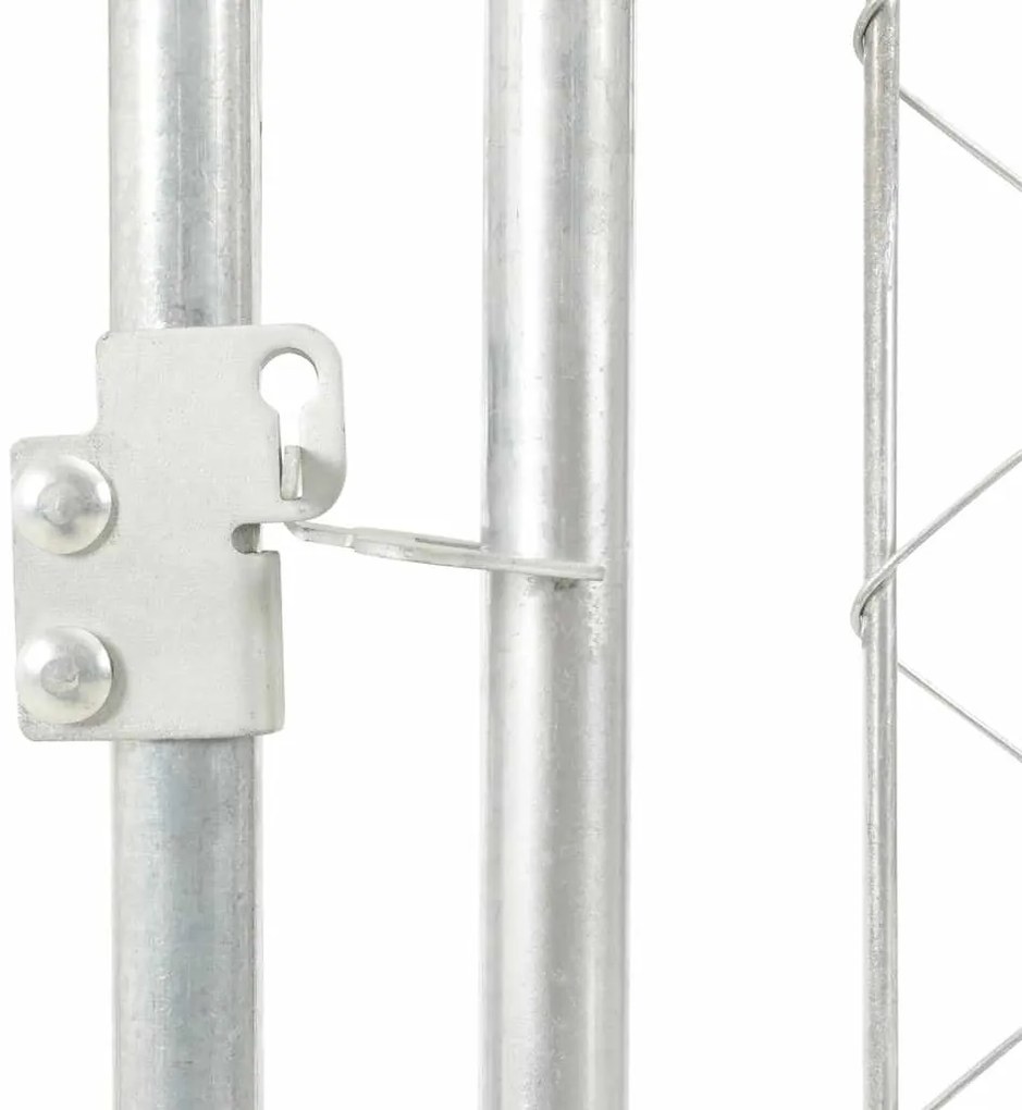 vidaXL Κλουβί Σκύλου Εξωτερικού Χώρου 200 x 100 x 125 εκ. με Στέγαστρο