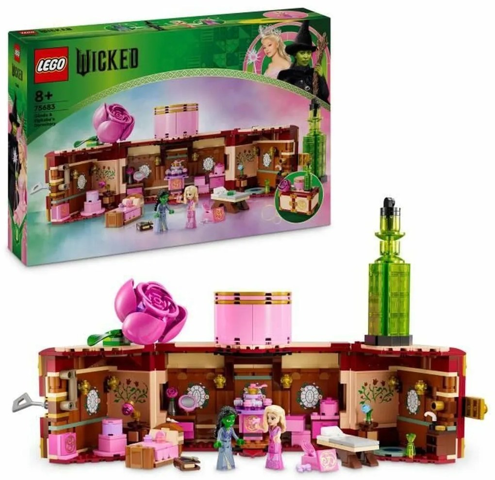 Παιχνίδι Kατασκευή Lego Wicked 75683 Glinda and Elphaba&#039;s Dorm 740 Τεμάχια