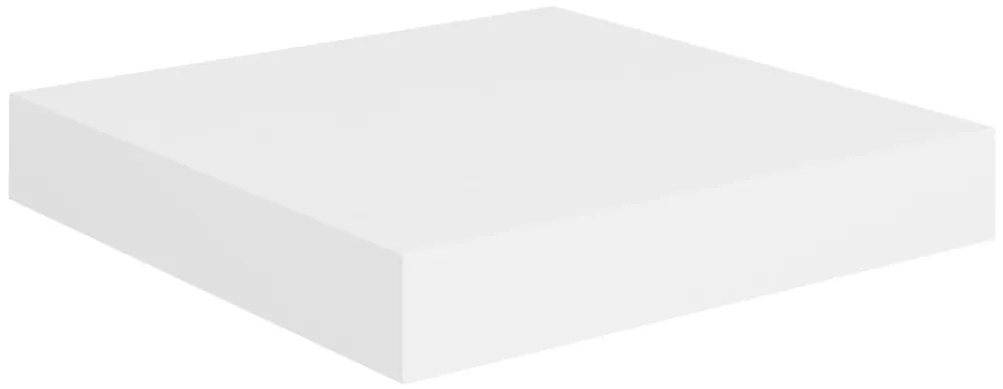 vidaXL Ράφια Τοίχου 2 τεμ. Άσπρα 23x23,5x3,8 εκ. MDF