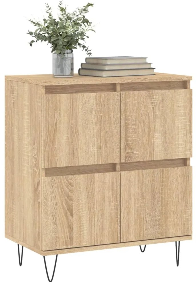 vidaXL Συρταριέρα Sonoma Δρυς 60x35x70 εκ. Επεξεργασμένο Ξύλο