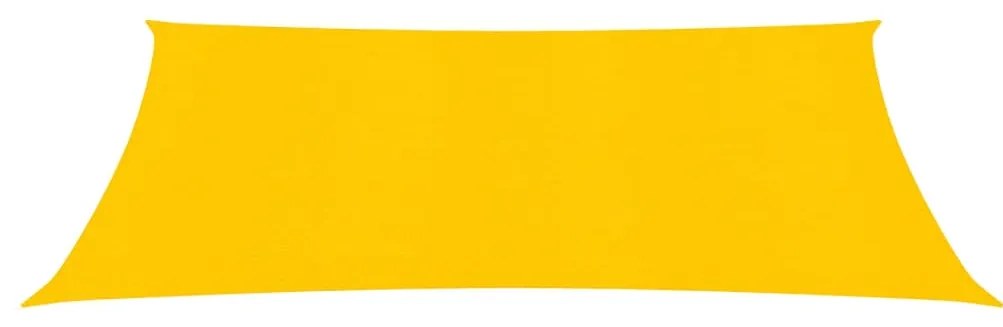 vidaXL Πανί Σκίασης Κίτρινο 2 x 5 μ. 160 γρ./μ² από HDPE