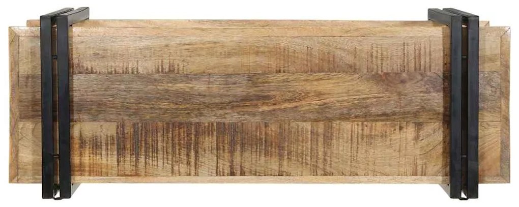 vidaXL Ράφι τοίχου 90x33x45 cm Στερεό ακατέργαστο ξύλο Mango