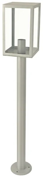 Επιδαπέδιο Φωτιστικό Κολωνάκι Κήπου 60Watt CELIA Γκρι CELIA1POG Aca-CELIA1POG-Γκρι CELIA1POG