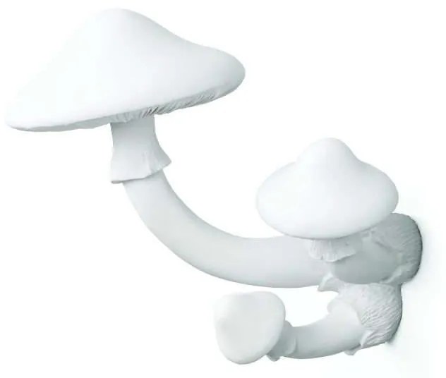 Κρεμάστρα Mushroom White Seletti Polyresin