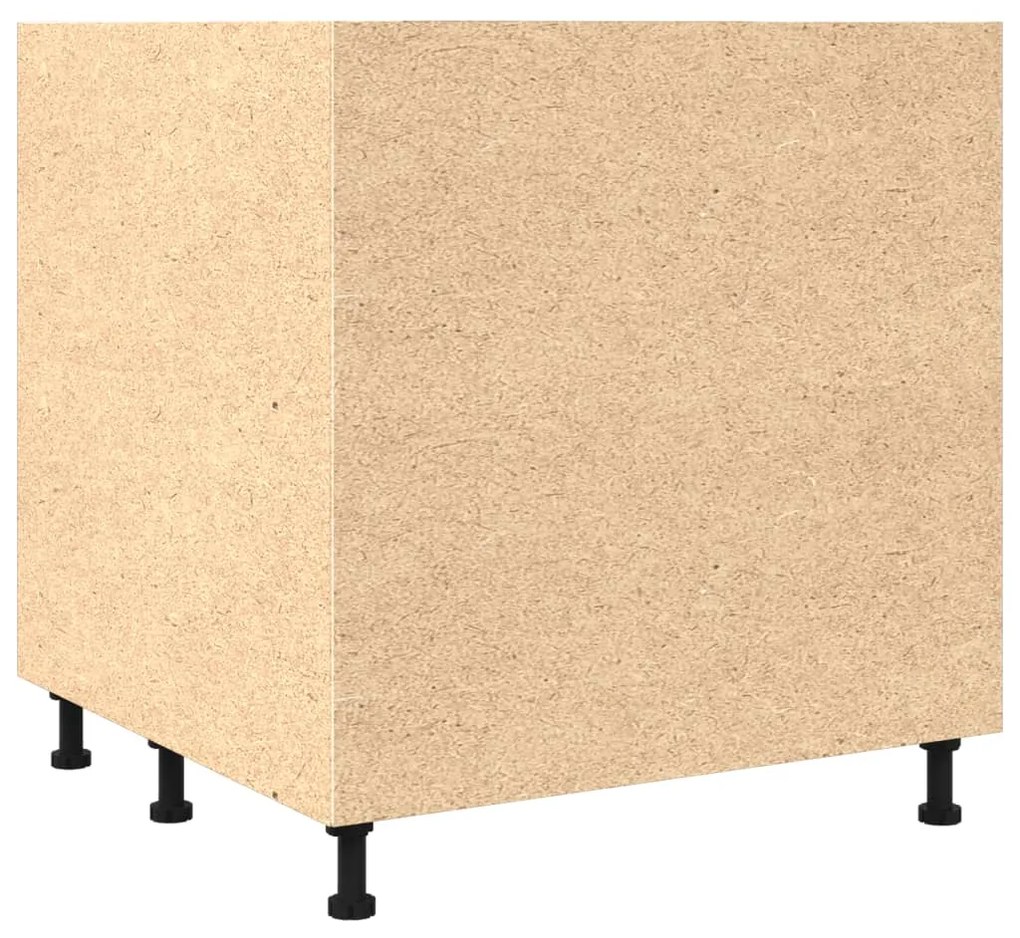 vidaXL Ντουλάπι Κουζίνας "Lyon" Παλιό Ξύλο 75,5x75,5x81,5 εκ. από Τεχνητό Ξύλο