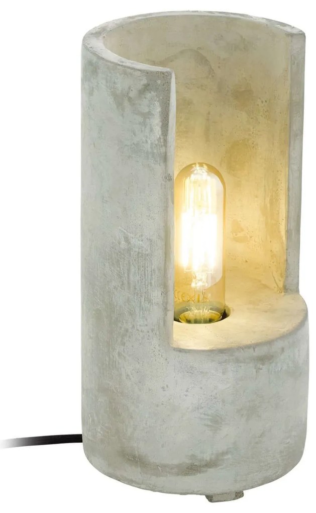 Επιτραπέζιο Φωτιστικό - Πορτατίφ 49111 Beton Lynton Eglo Cement