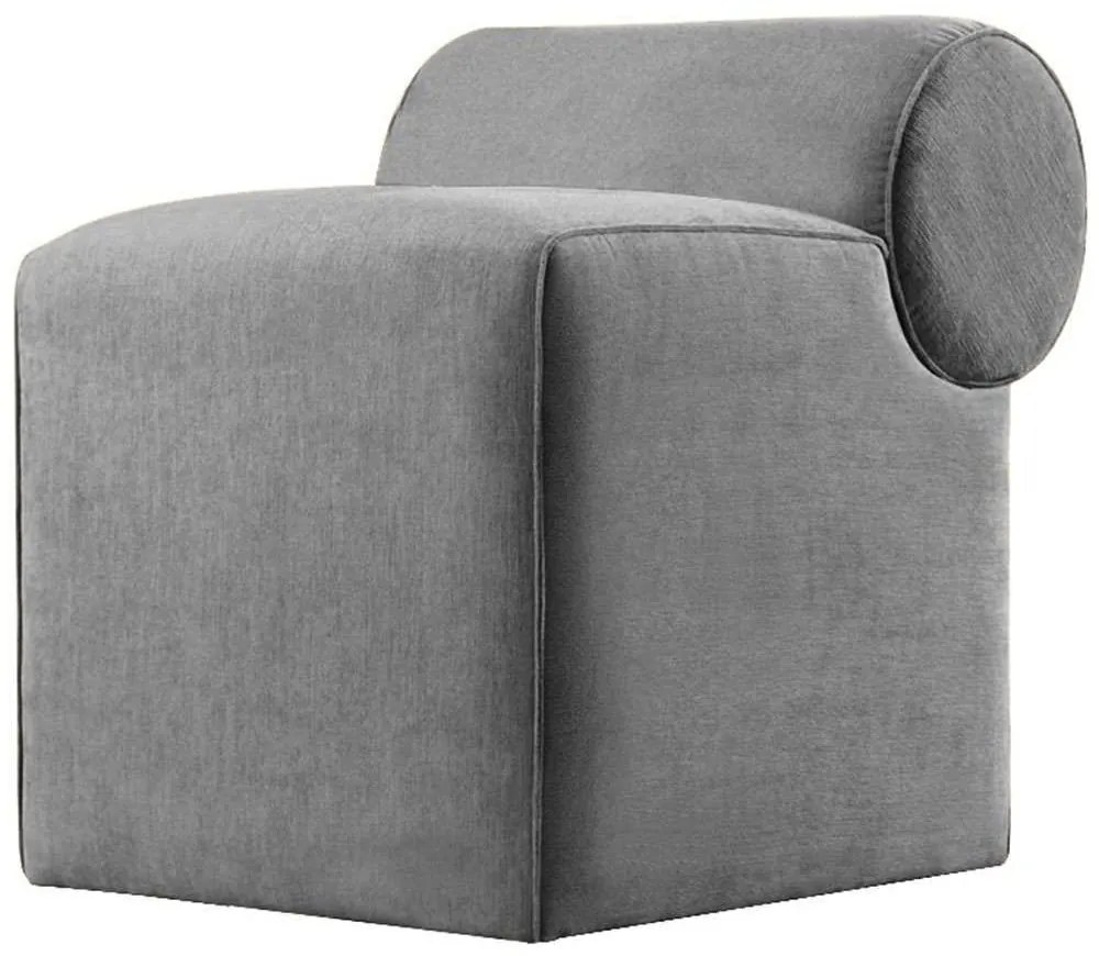 Σκαμπό Linburg 209FLF1379 45x60x56cm Grey